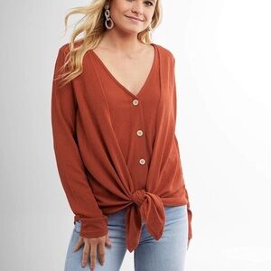Daytrip Textured Knit‎ Top XS